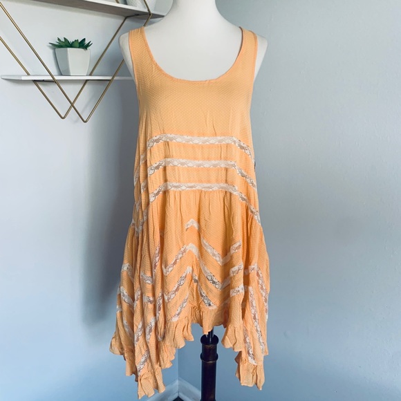New! Free People • Voile & Lace Slip Dress • XS - Picture 9 of 16